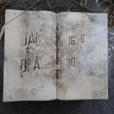 ? Jan D.A. 1892-1975