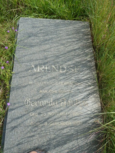 ARENDSE Gerarda Jantyn 1903-1987