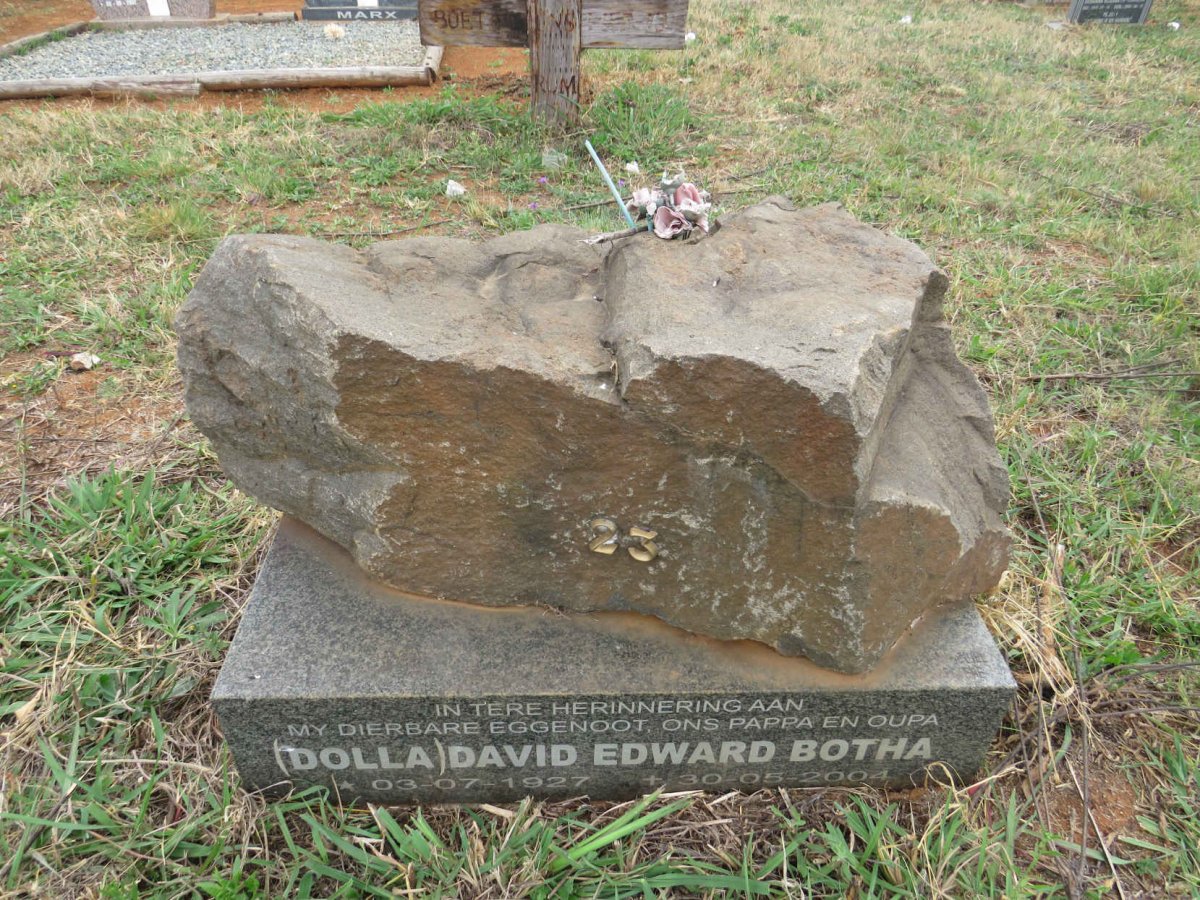 BOTHA David Edward 1927-2004