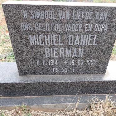 BIERMAN Michiel Daniel 1914-1992