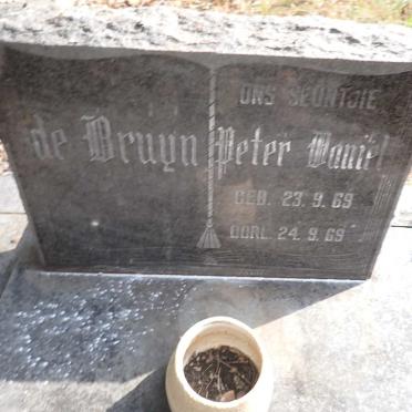 BRUYN Peter Daniel, de 1969-1969
