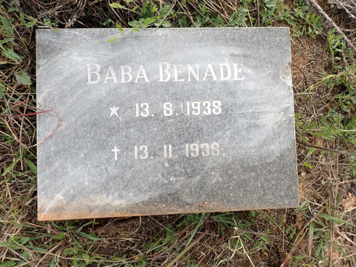 BENADE 1938-1938