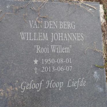 BERG Willem Johannes, van den 1950-2013