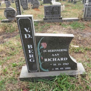 BERG Richard, v.d. 1963-2001