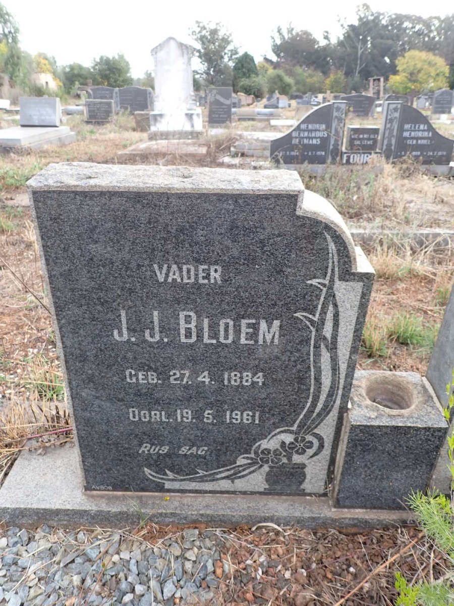 BLOEM J.J. 1884-1961