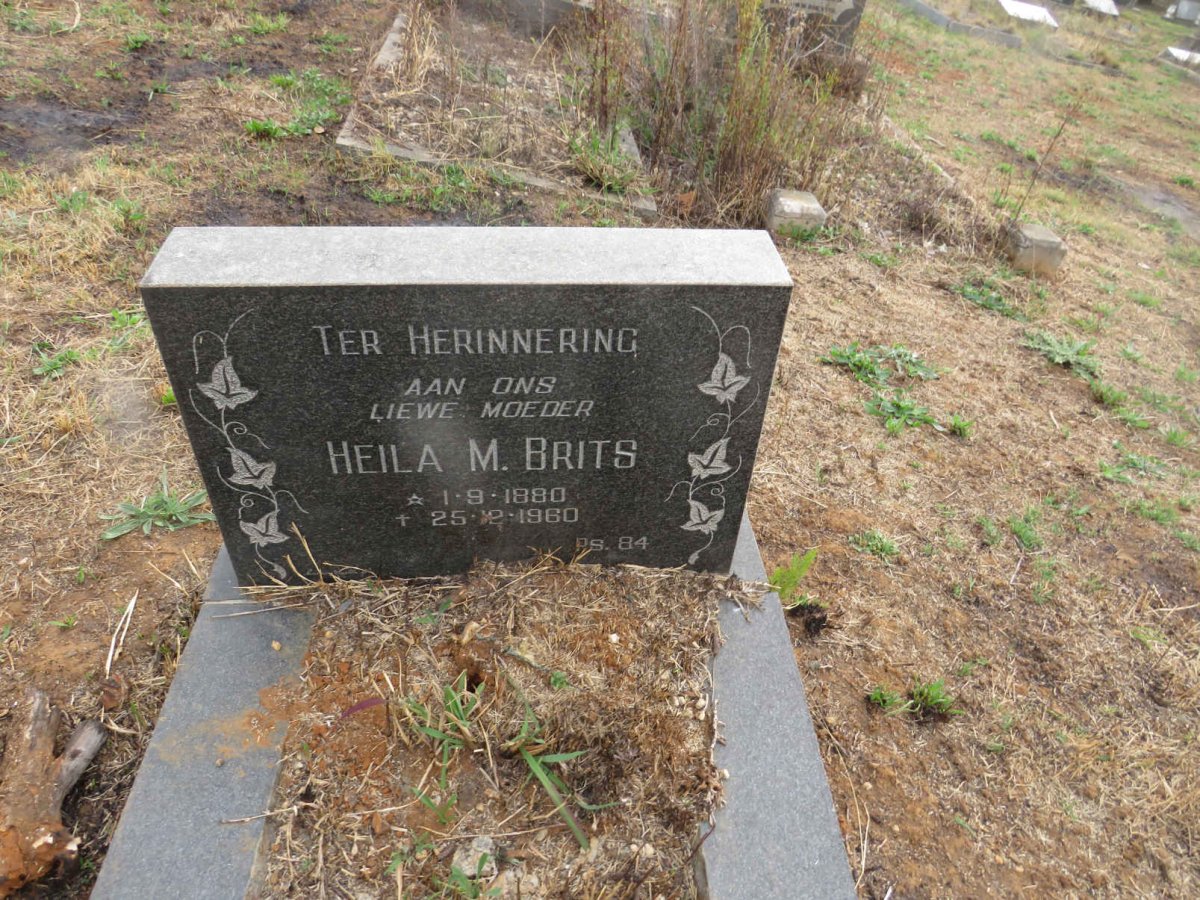BRITS Heila M. 1880-1960