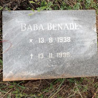 BENADE 1938-1938