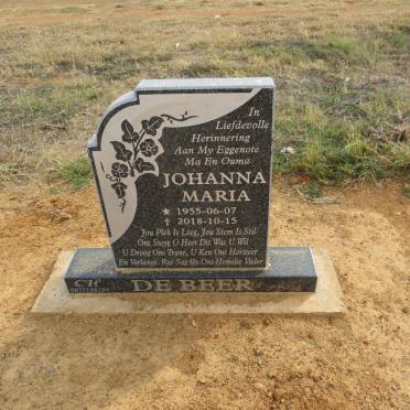 BEER Johanna Maria, de 1955-2018