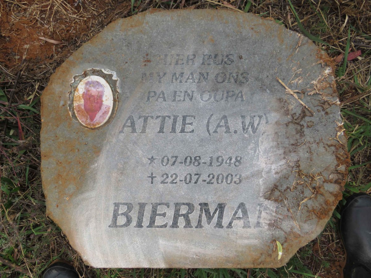 BIERMAN A.W. 1948-2003