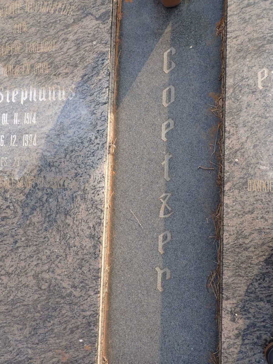 COETZER Izak Stephanus 1914-1994 & Engela Gertruida SCHOOMBIE 1921-2002 _1