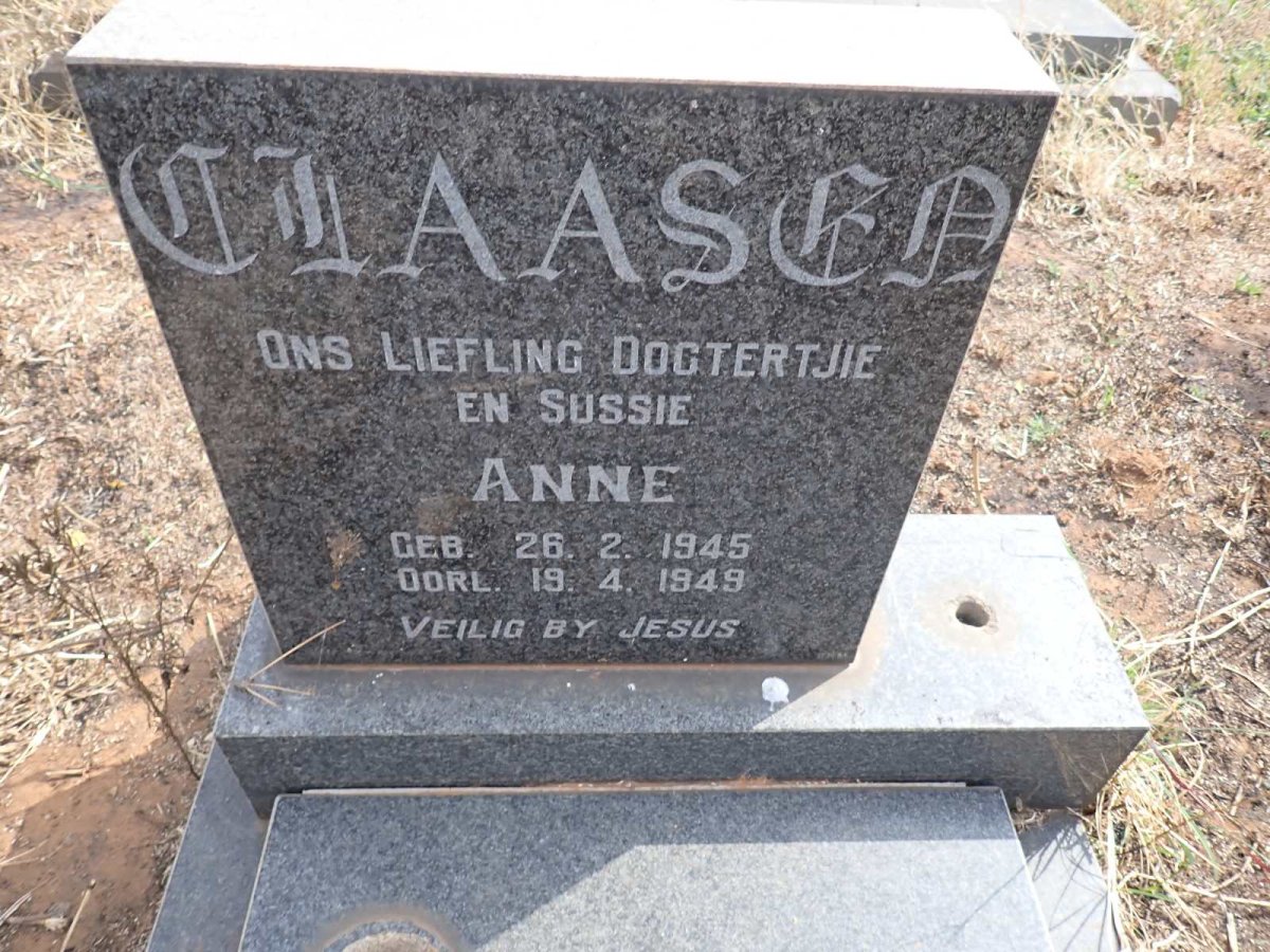 CLAASEN Anne 1945-1949