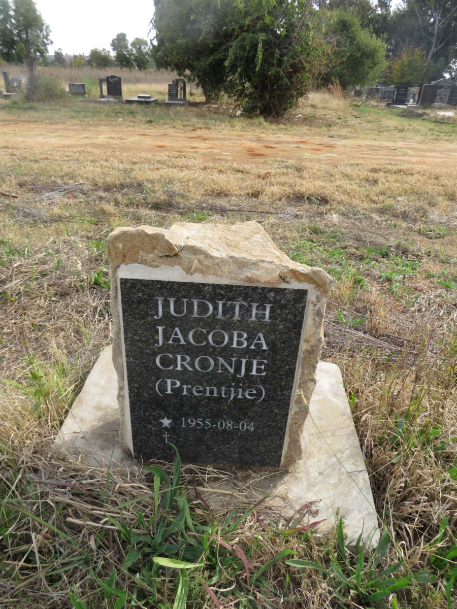 CRONJE Judith Jacoba 1955-