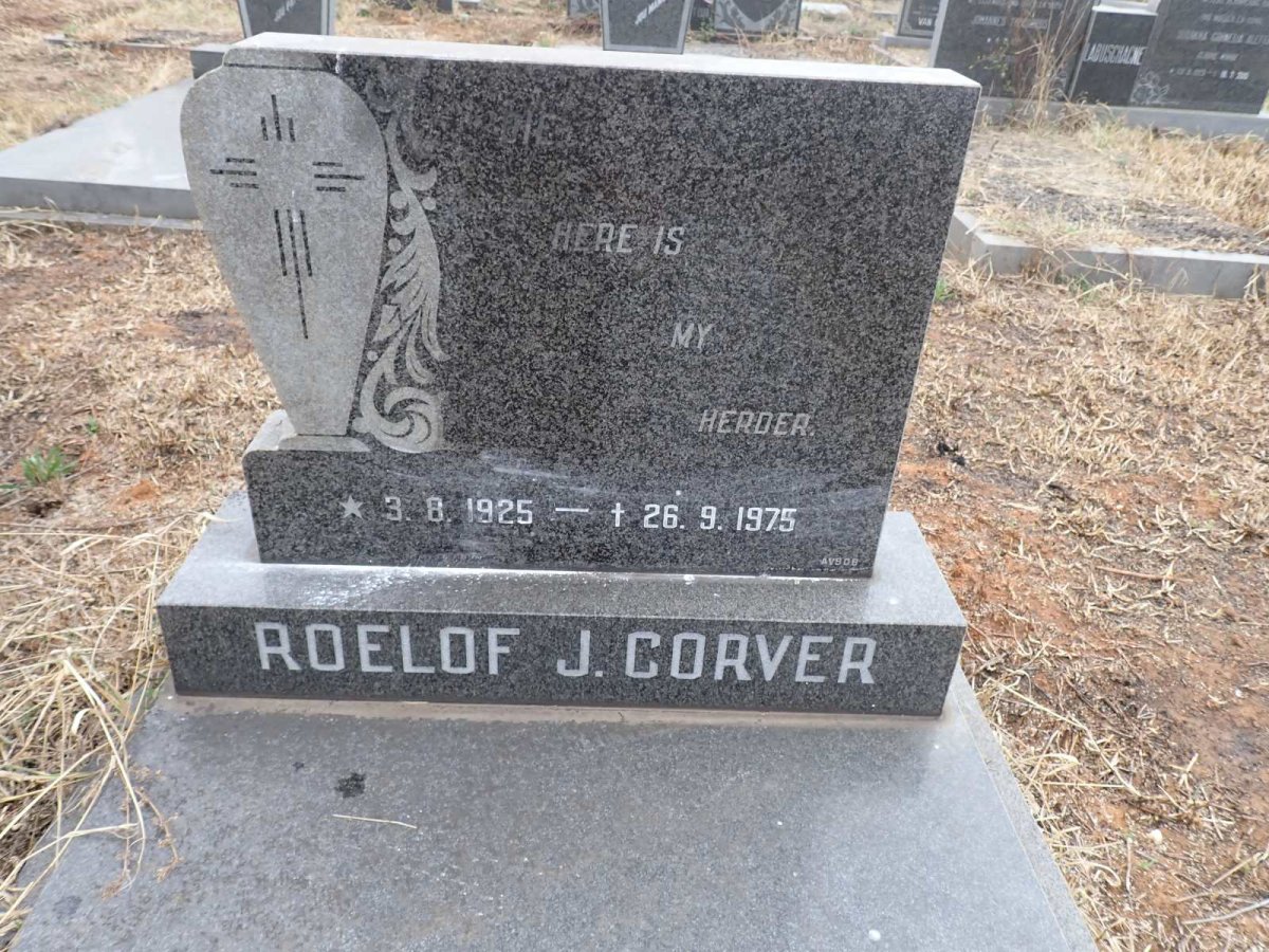 CORVER Roelof J. 1925-1975