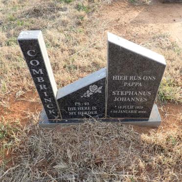 COMBRINCK Stephanus Johannes 1919-2000