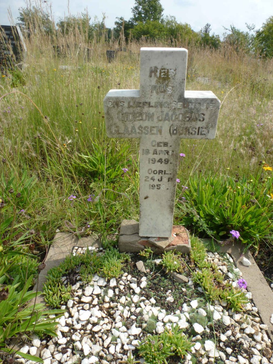 CLAASSEN Gideon Jacobus 1949-1950