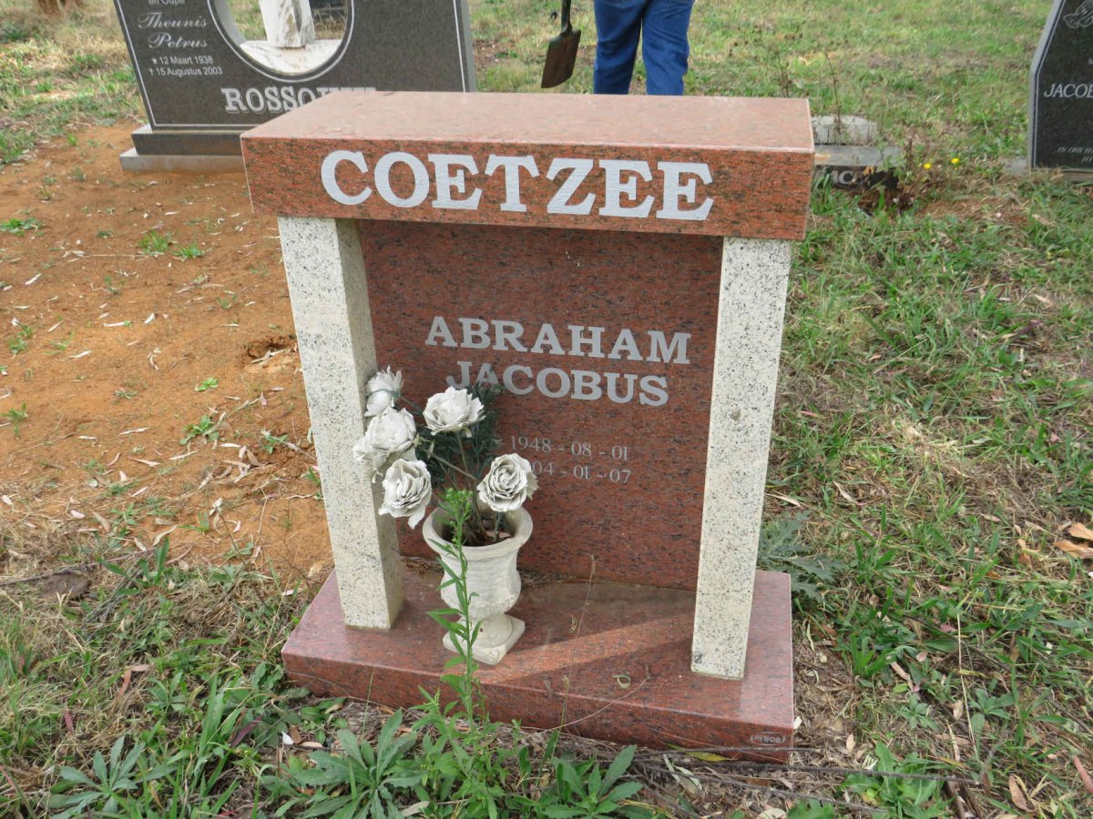 COETZEE Abraham Jacobus 1948-2004
