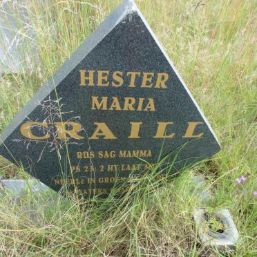 CRAILL Hester Maria