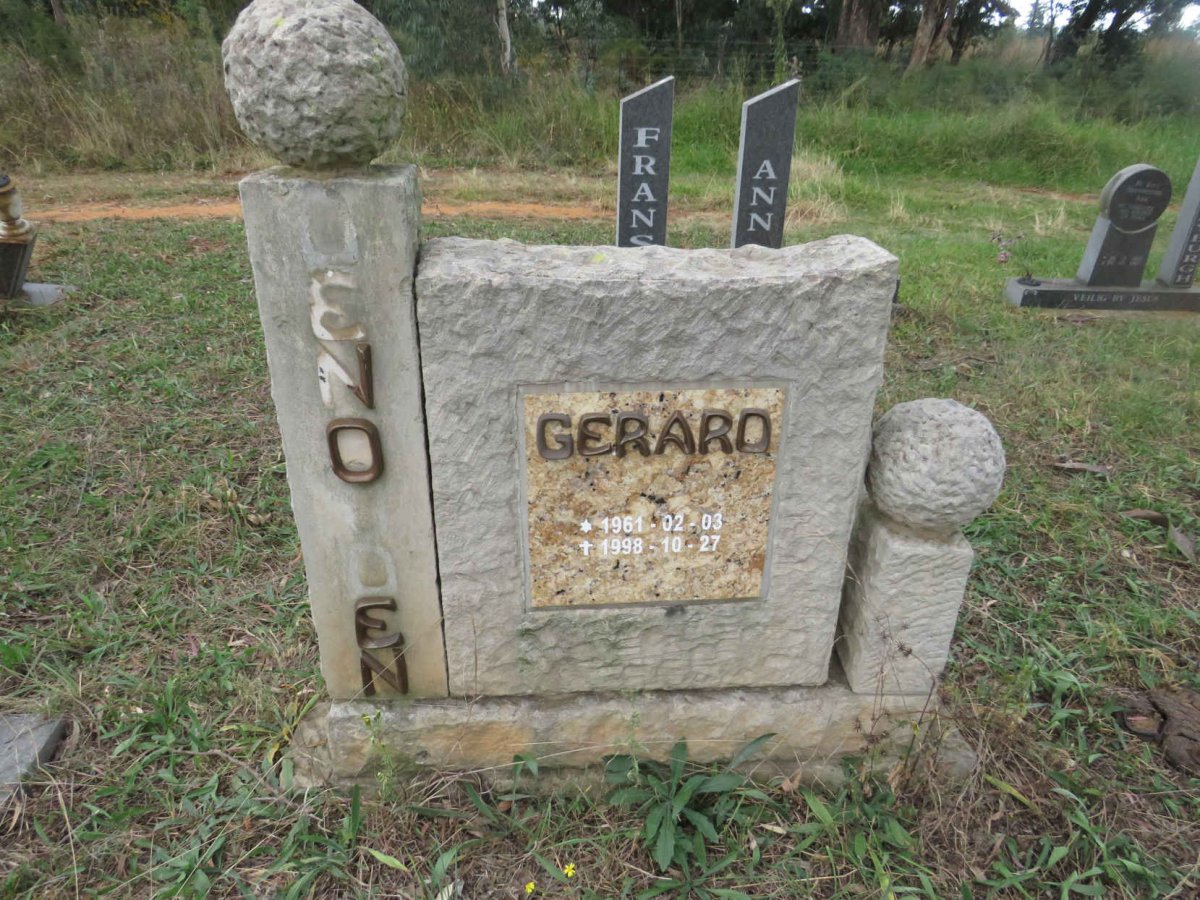 DENOUDEN Gerard 1961-1998