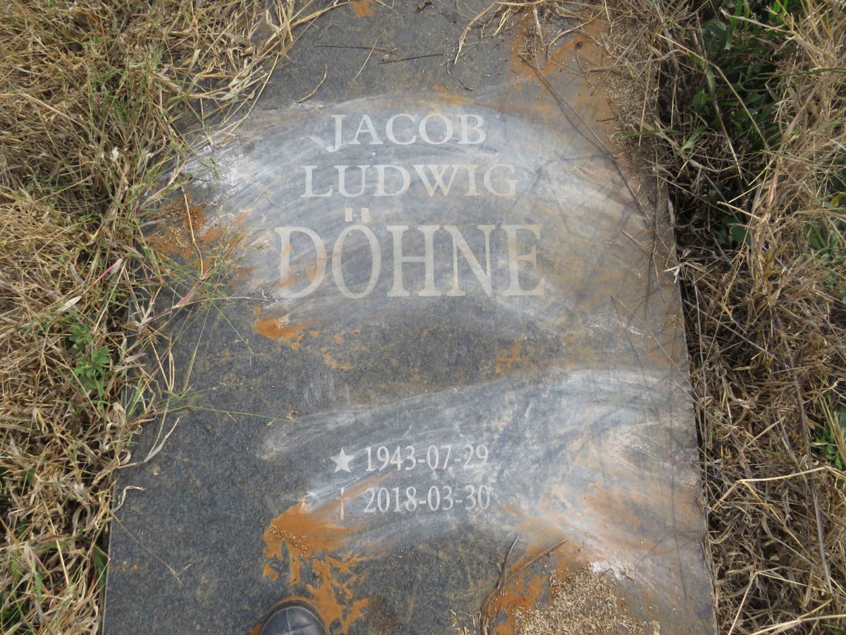 DOHNE Jacob Ludwig 1943-2018