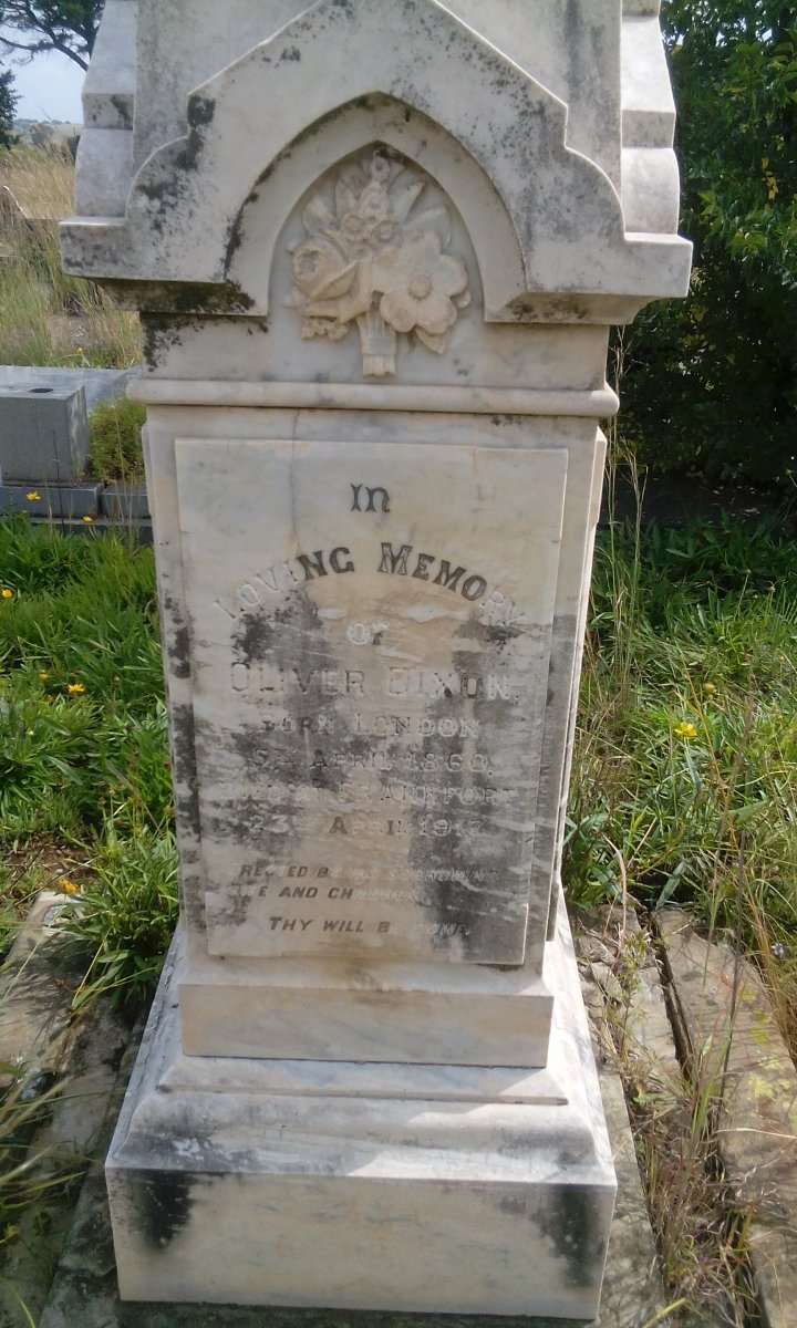 DIXON Oliver 1860-1917