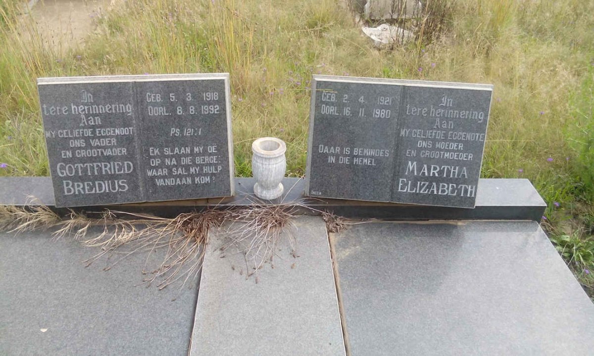DOHNE Gottfried Bredius 1918-1992 &amp; Martha Elizabeth 1921-1980