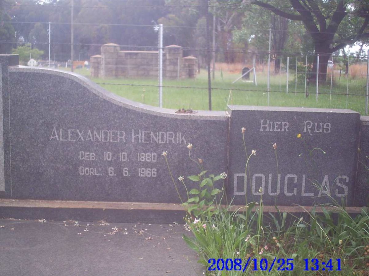 DOUGLAS Alexander Hendrik 1880-1966 &amp; Catharina Maria 1891-1965 _1