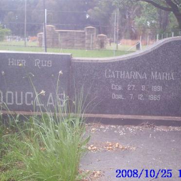 DOUGLAS Alexander Hendrik 1880-1966 &amp; Catharina Maria 1891-1965 _2