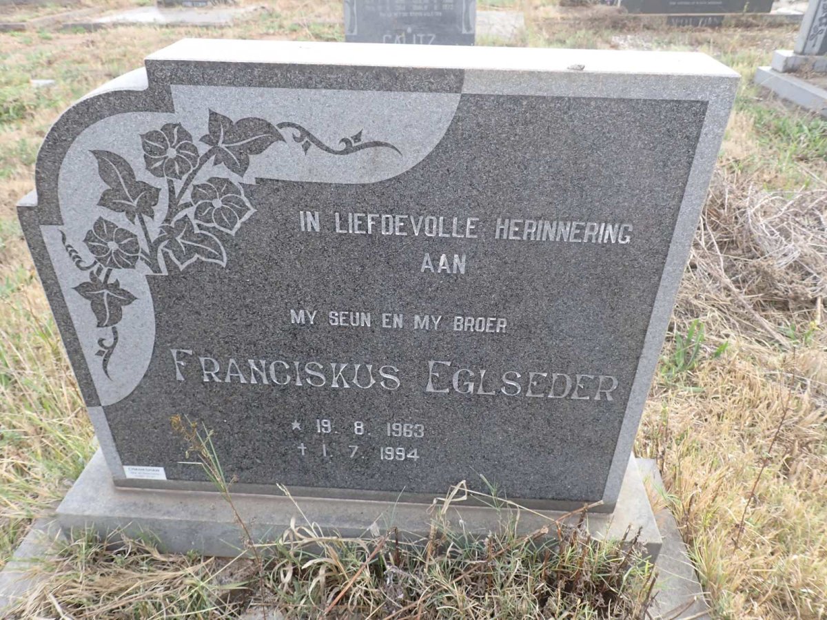 EGLSEDER Franciskus 1963-1994