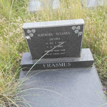 ERASMUS Albertha Susanna Jacoba 1942-1984