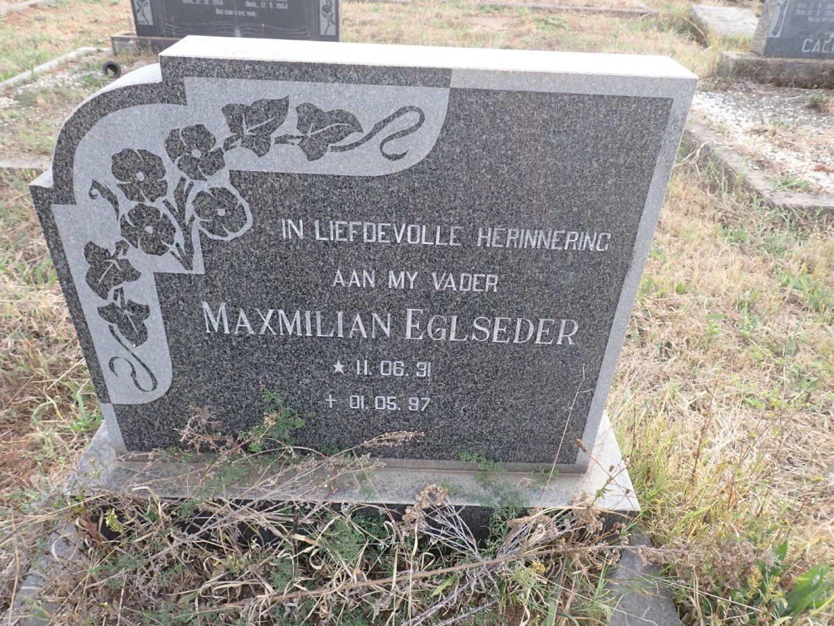 EGLSEDER Maxmilian 1931-1997