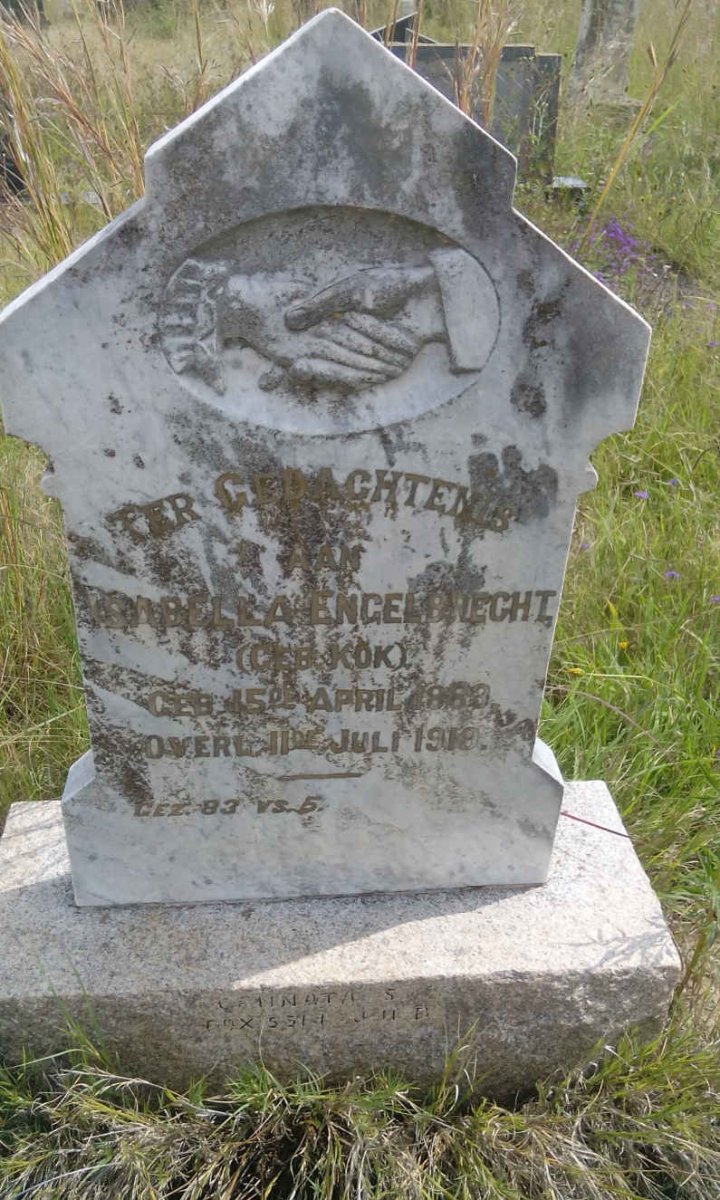 ENGELBRECHT Isabella nee KOK 1863-1919