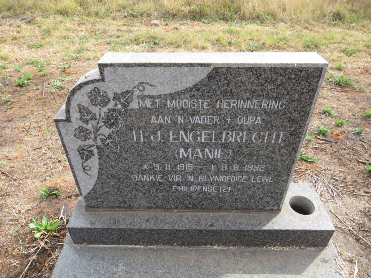 ENGELBRECHT H.J. 1915-1992