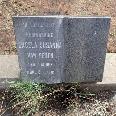 EEDEN Engela Susanna, van 1913-1972