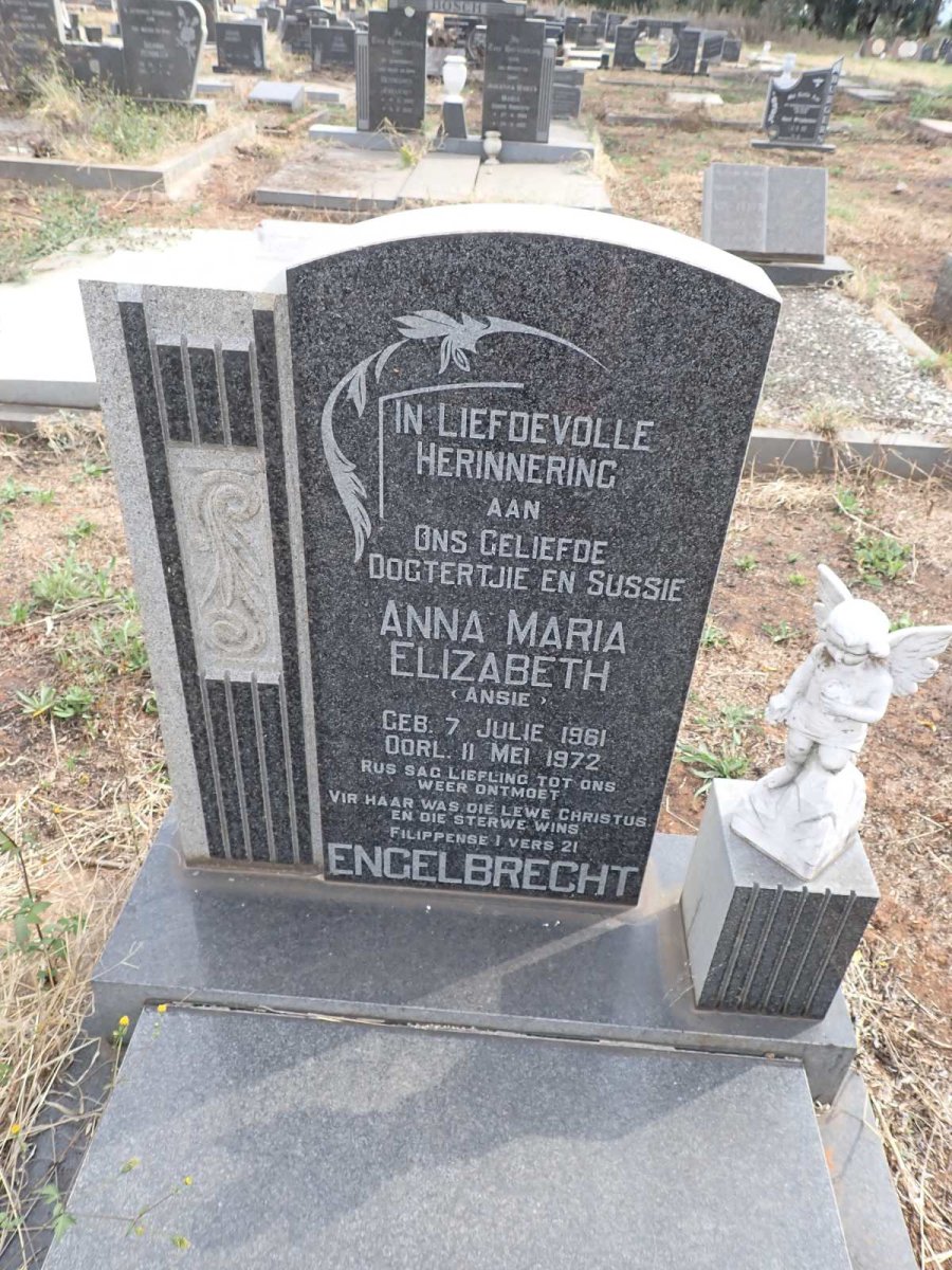 ENGELBRECHT Anna Maria Elizabeth 1961-1972