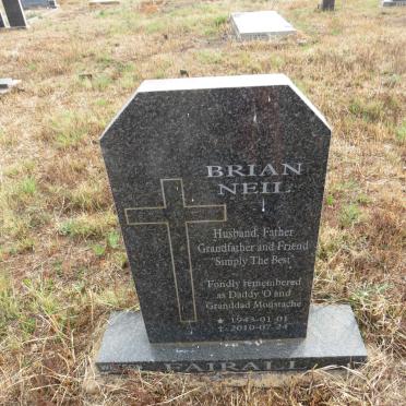 FAIRALL Neil Brian 1943-2010