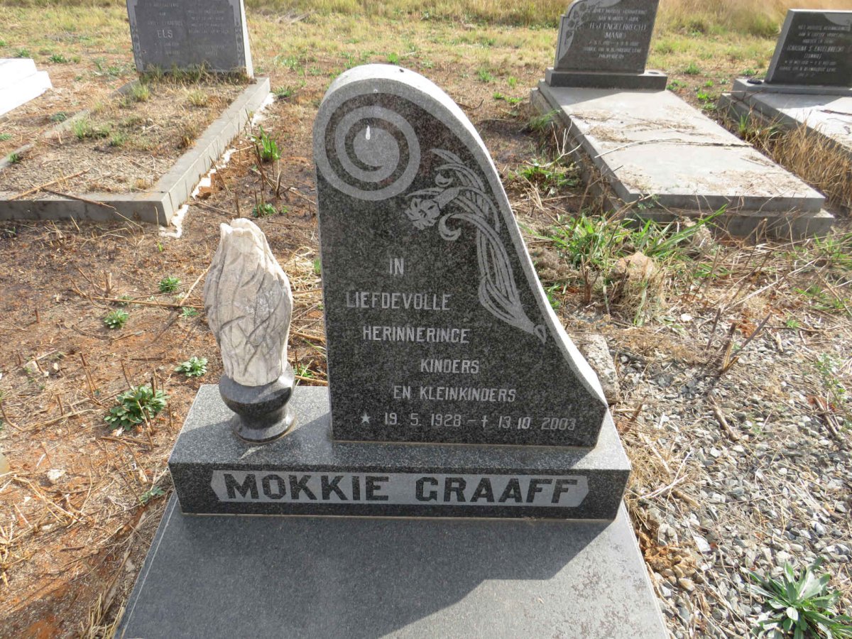 GRAAFF Mokkie 1928-2003