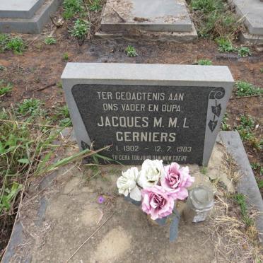 GERNIERS Jacques M.M.L. 1902-1983