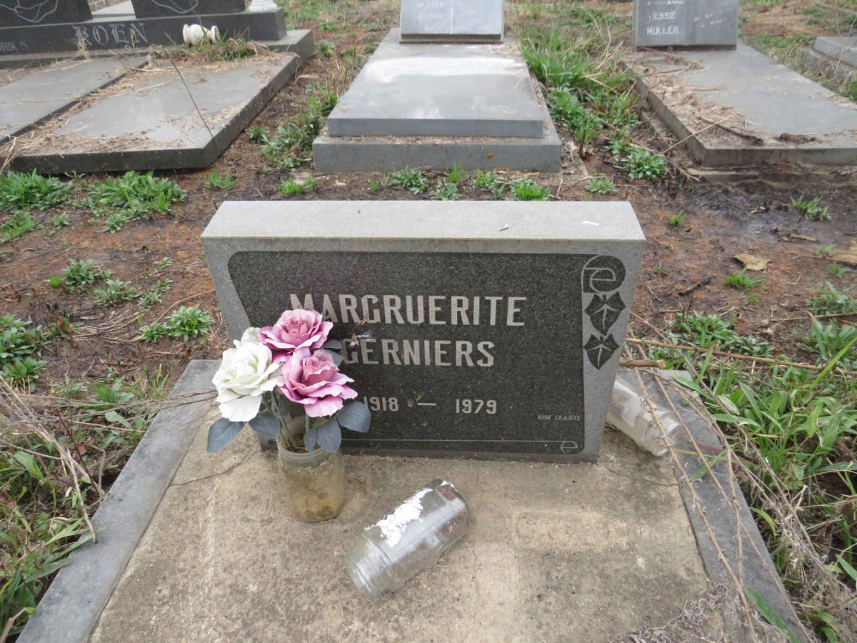 GERNIERS Margruerite 1918-1979