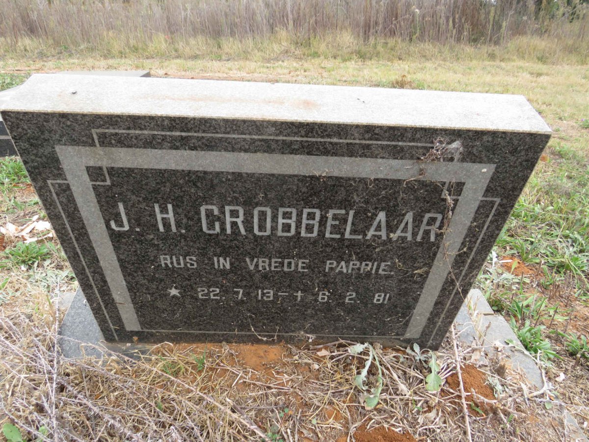 GROBBELAAR J.H. 1913-1981