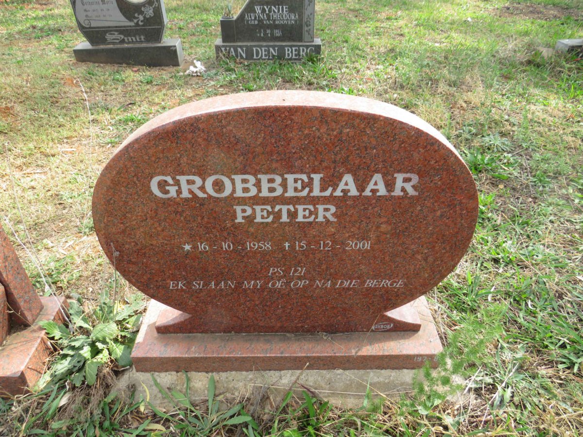 GROBBELAAR Peter 1958-2001