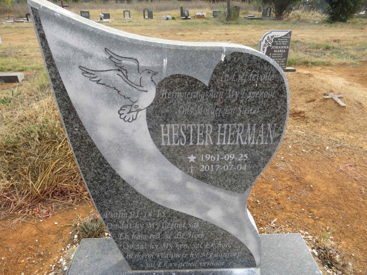 HERMAN Hester 1961-2017