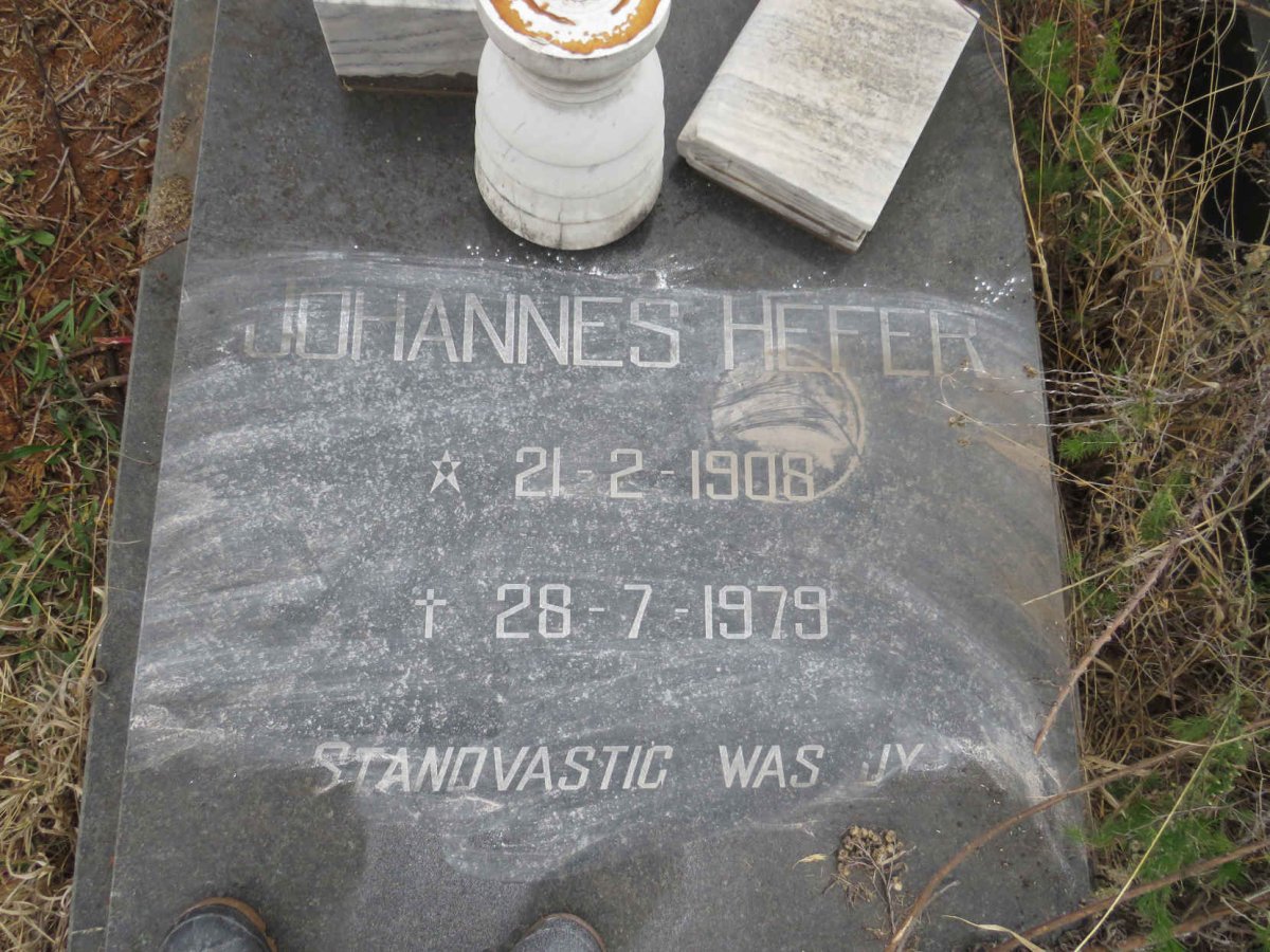 HEFER Johannes 1908-1979