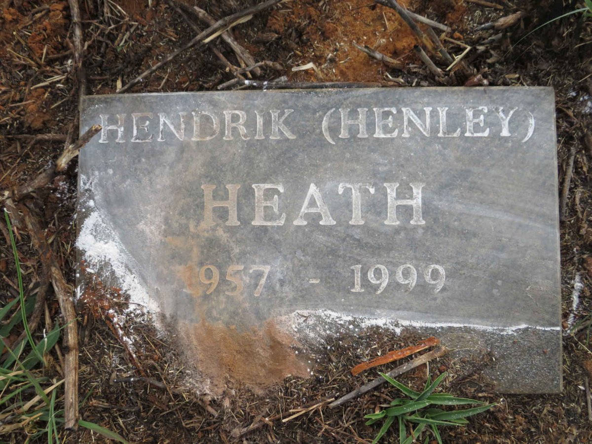 HEATH Hendrik 1957-1999