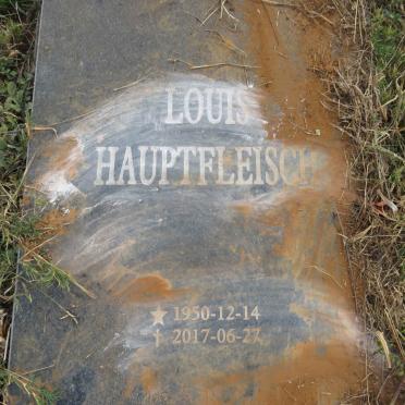 HAUPTFLEISCH Louis 1950-2017