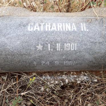 HATTINGH Catharina H. 1901-1981