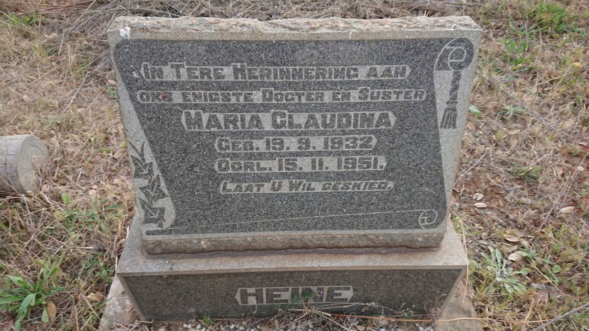 HEINE Maria Glaudina 1932-1951