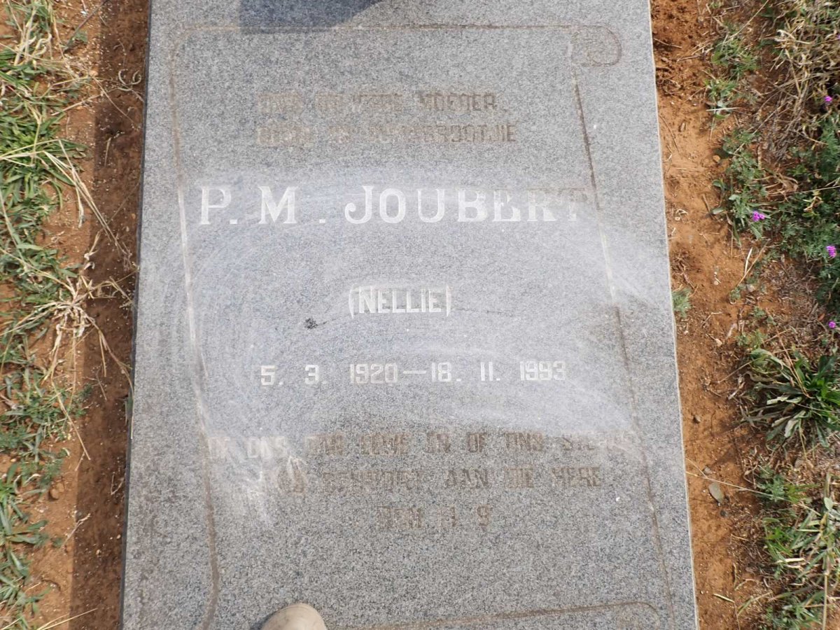 JOUBERT P.M. 1920-1993
