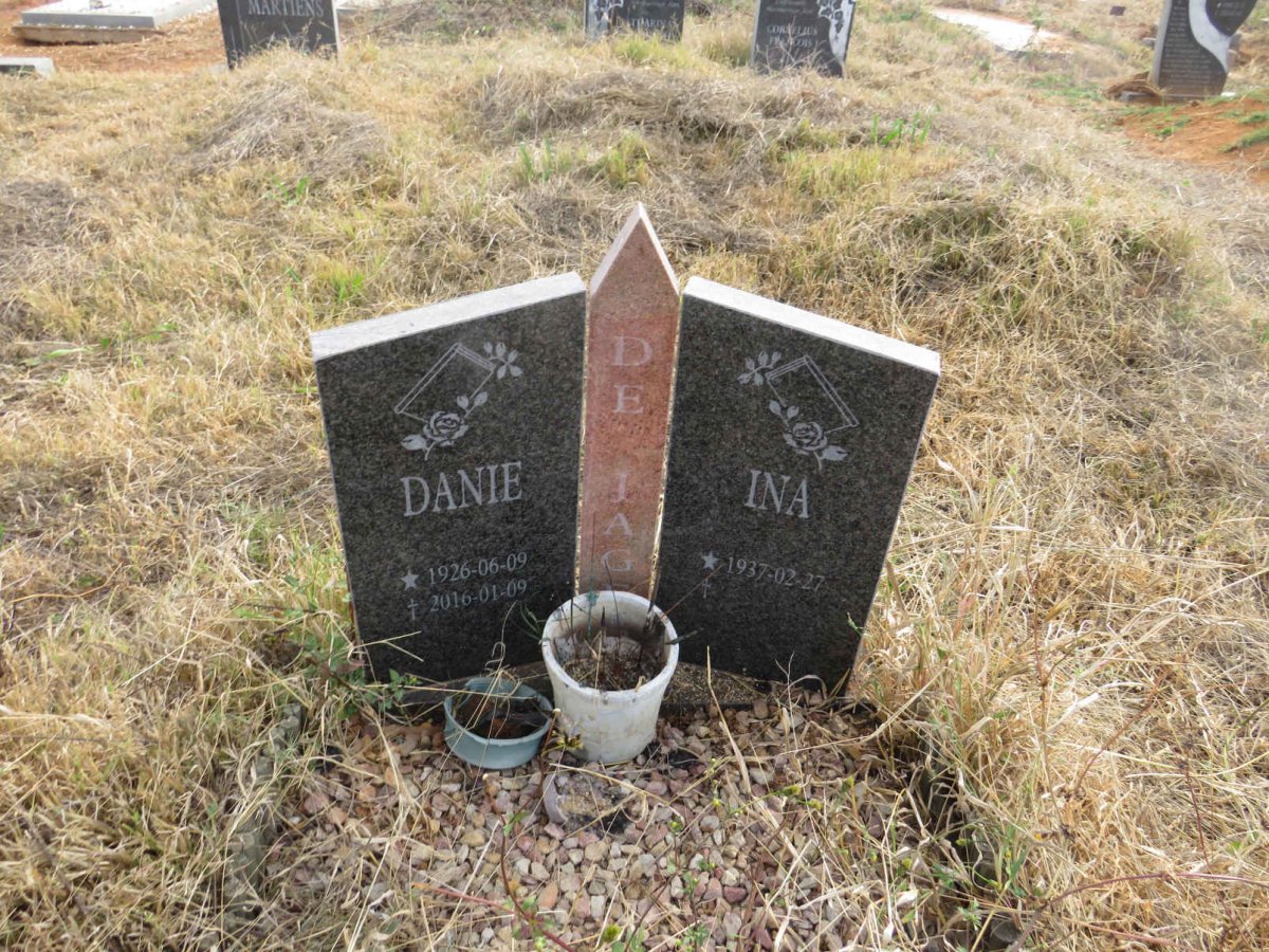 JAGER Danie, de 1926-2016 & Ina 1937-