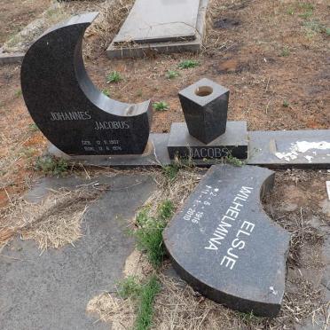 JACOBS Johannes Jacobus 1907-1974 & Elsje Wilhelmina 1916-2010