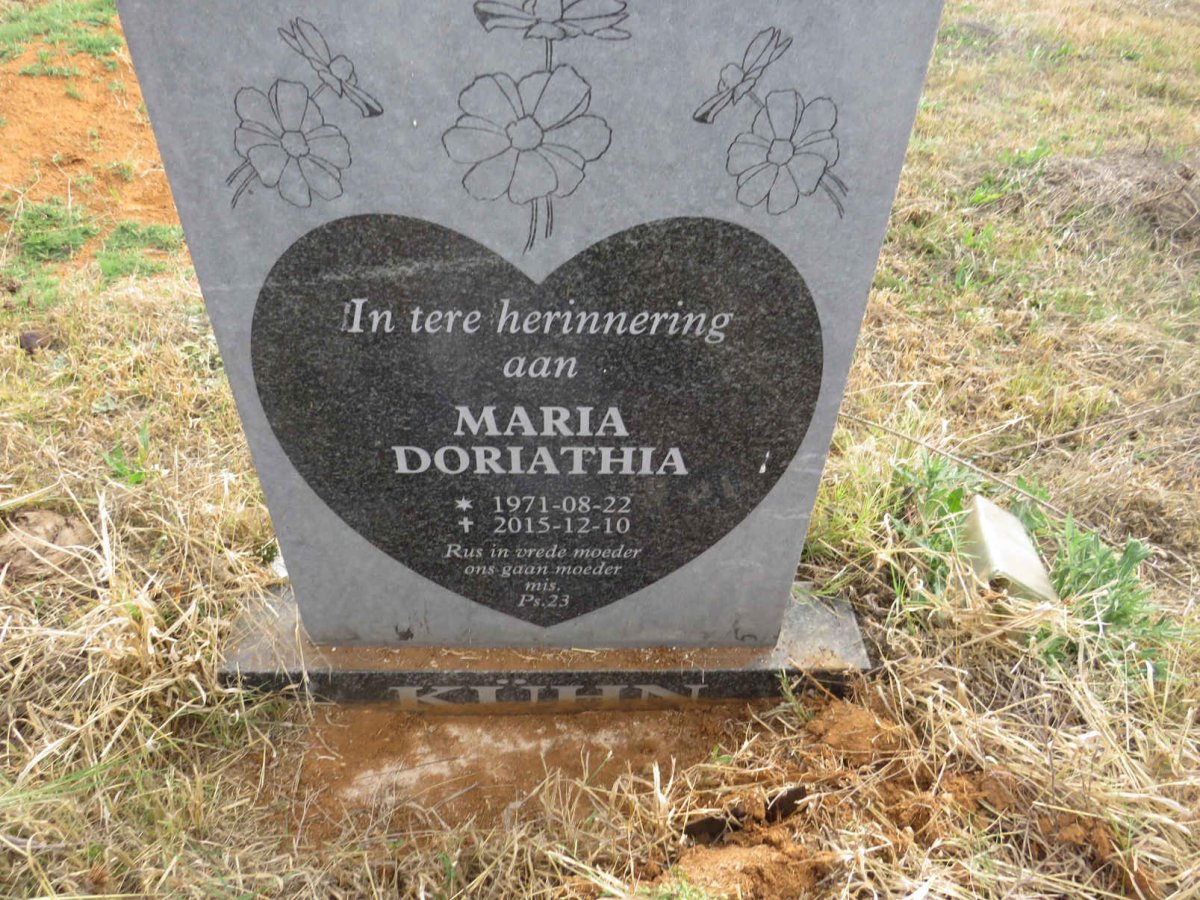 KUHN Maria Doriathia 1971-2015